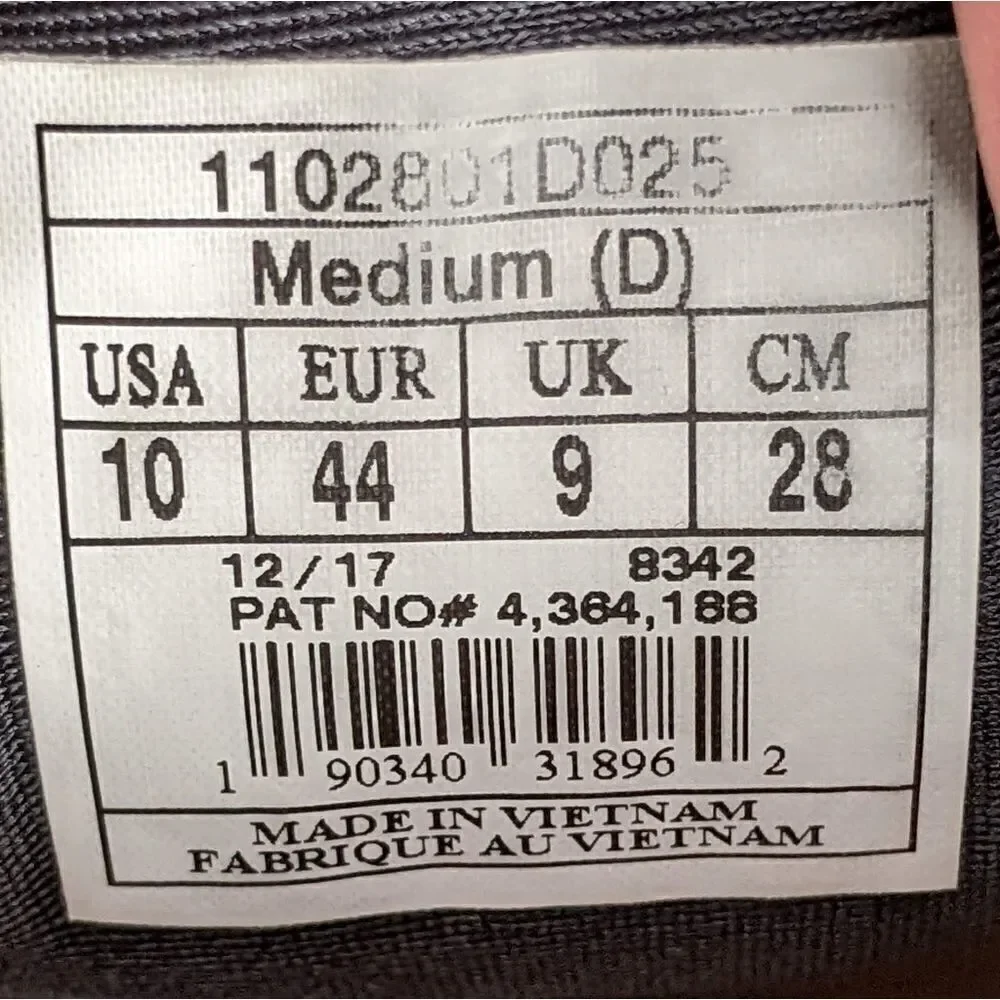 Brooks Ravenna 9 Running Shoes Sneakers - Ebony/Blue/Orange - Size 10 Medium (D)